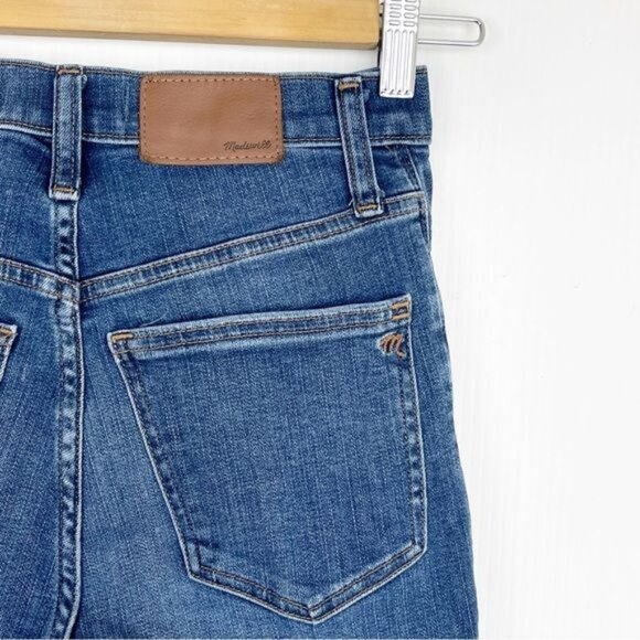 Madewell 11" High-Rise Roadtripper Jeans in Bosner Wash size 24 - Picture 11 of 12